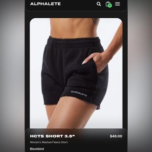 Alphalete Fleece Shorts